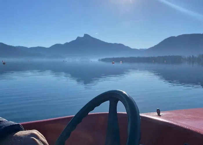 Tatil Evi Alm On Mondsee Mountain, Pets Welcome! *